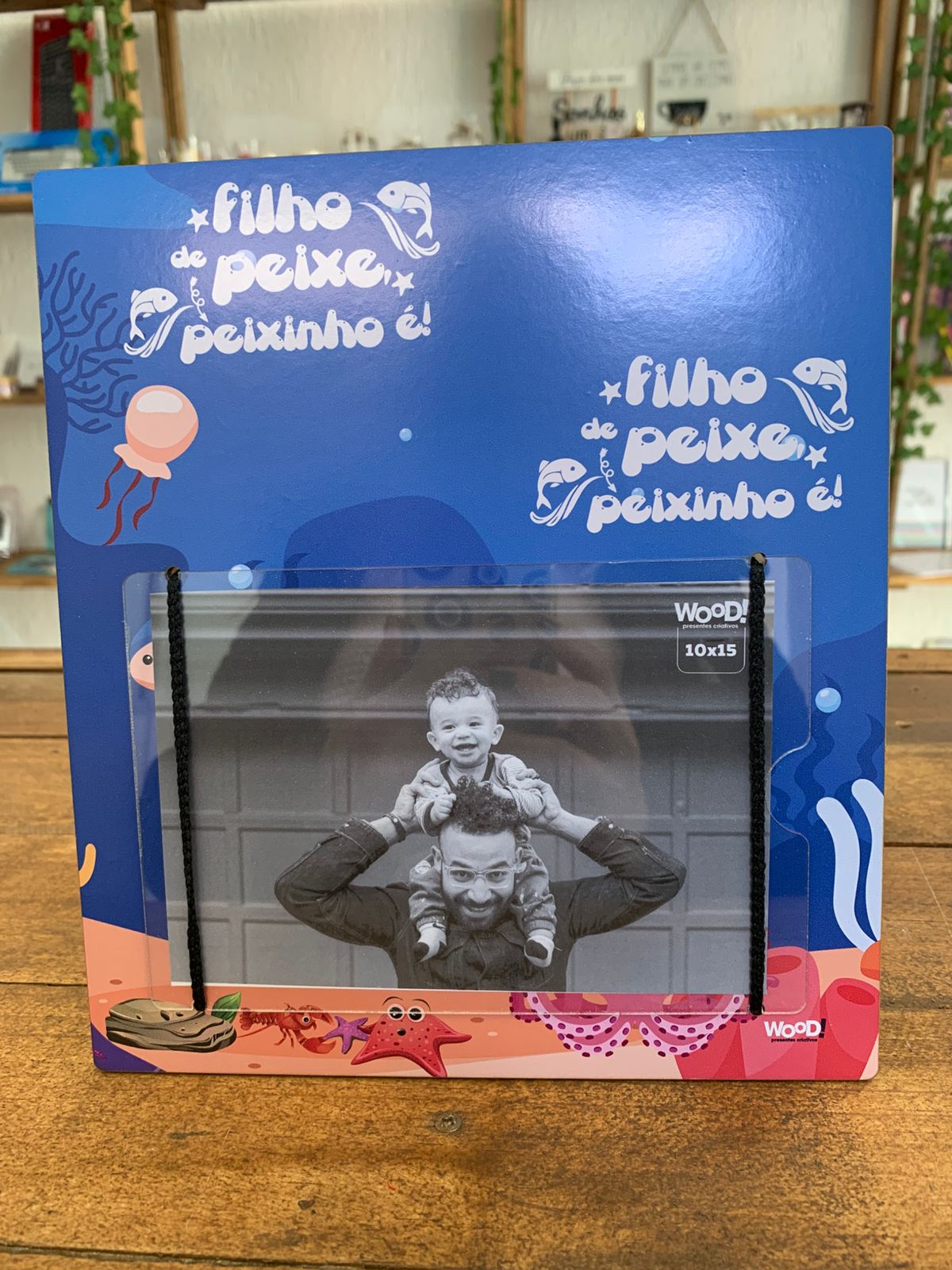 PORTA RETRATO FILHO DE PEIXE