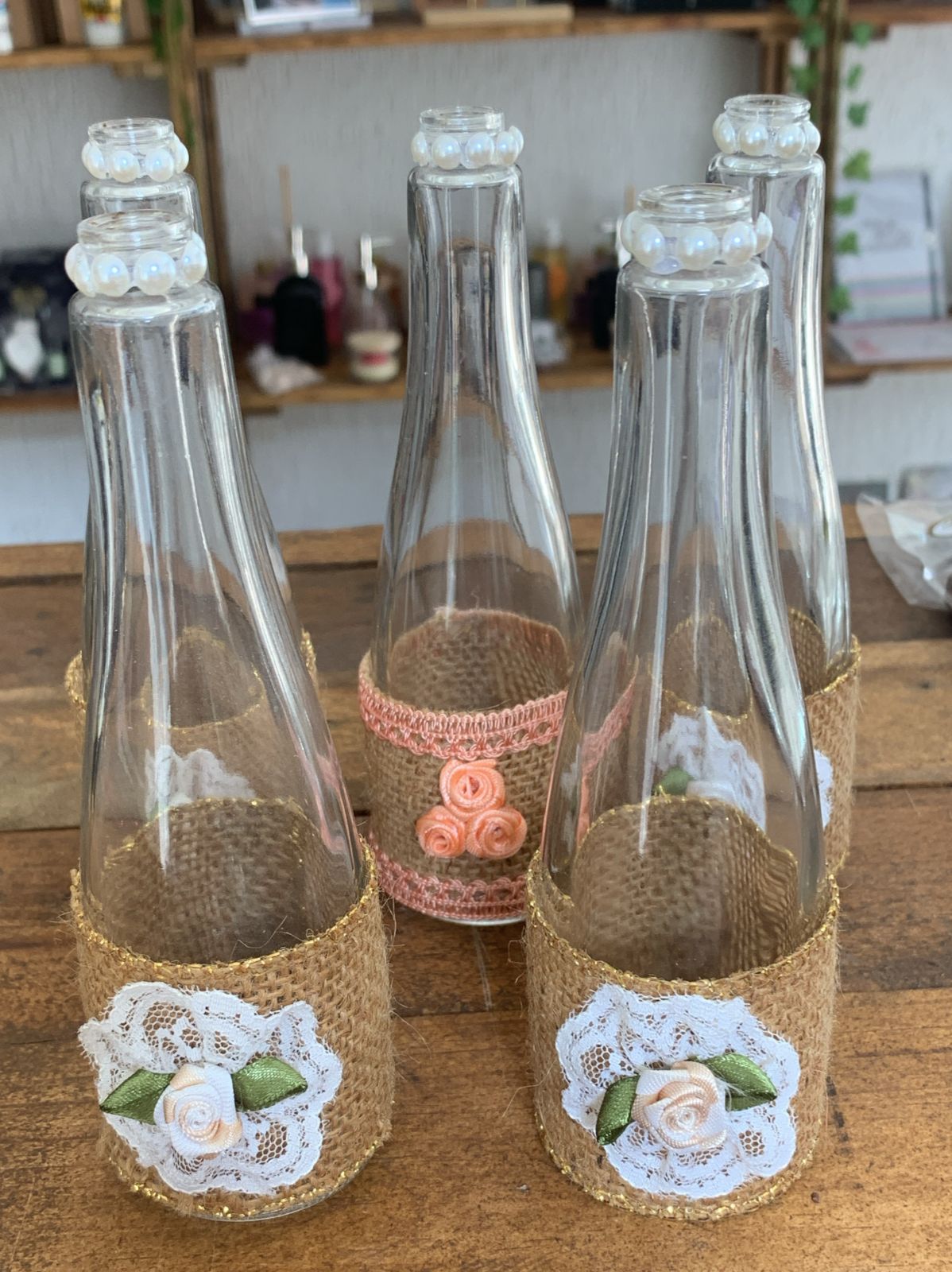 MINI GARRAFAS DECORADAS