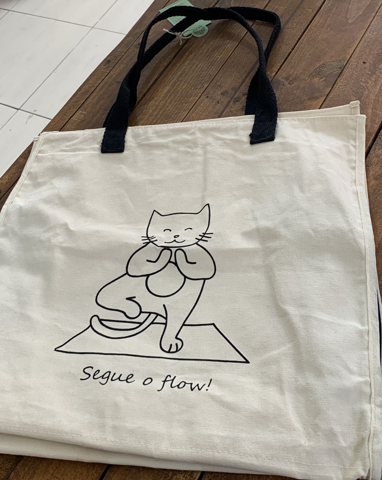 SACOLA FEIRA PRETA (Ecobag Maior)