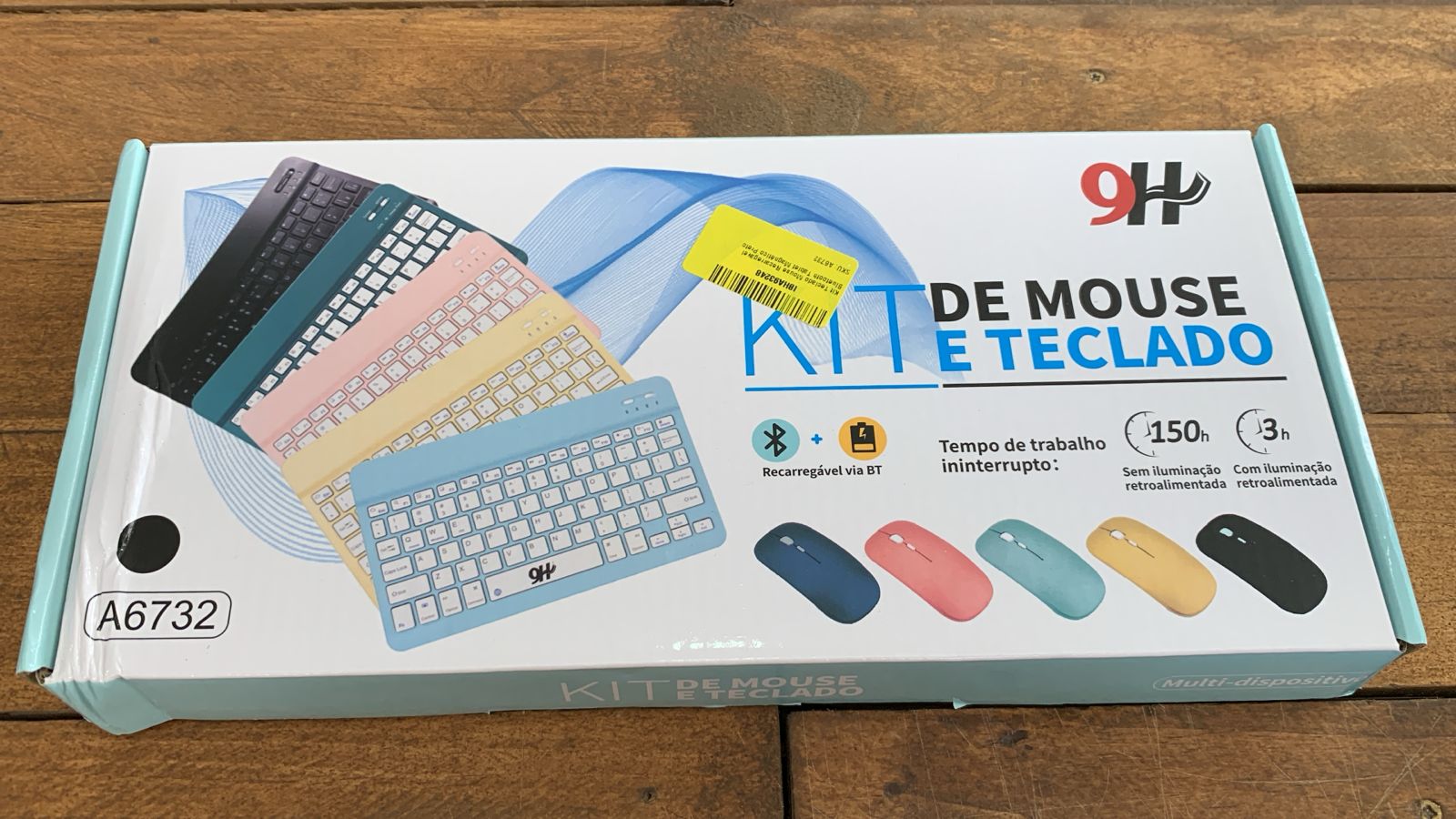 KIT TECLADO E MOUSE