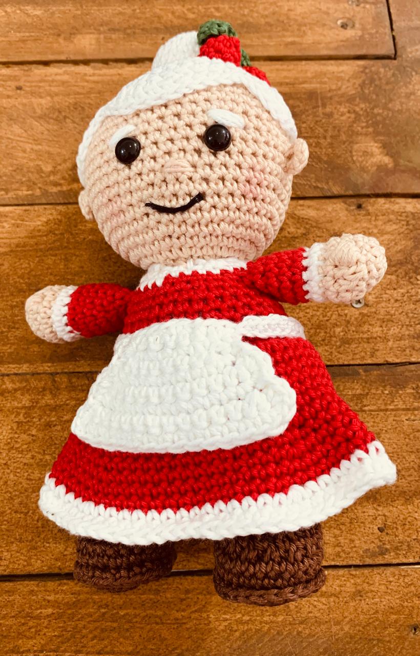 VOVÓ NOEL AMIGURUMI