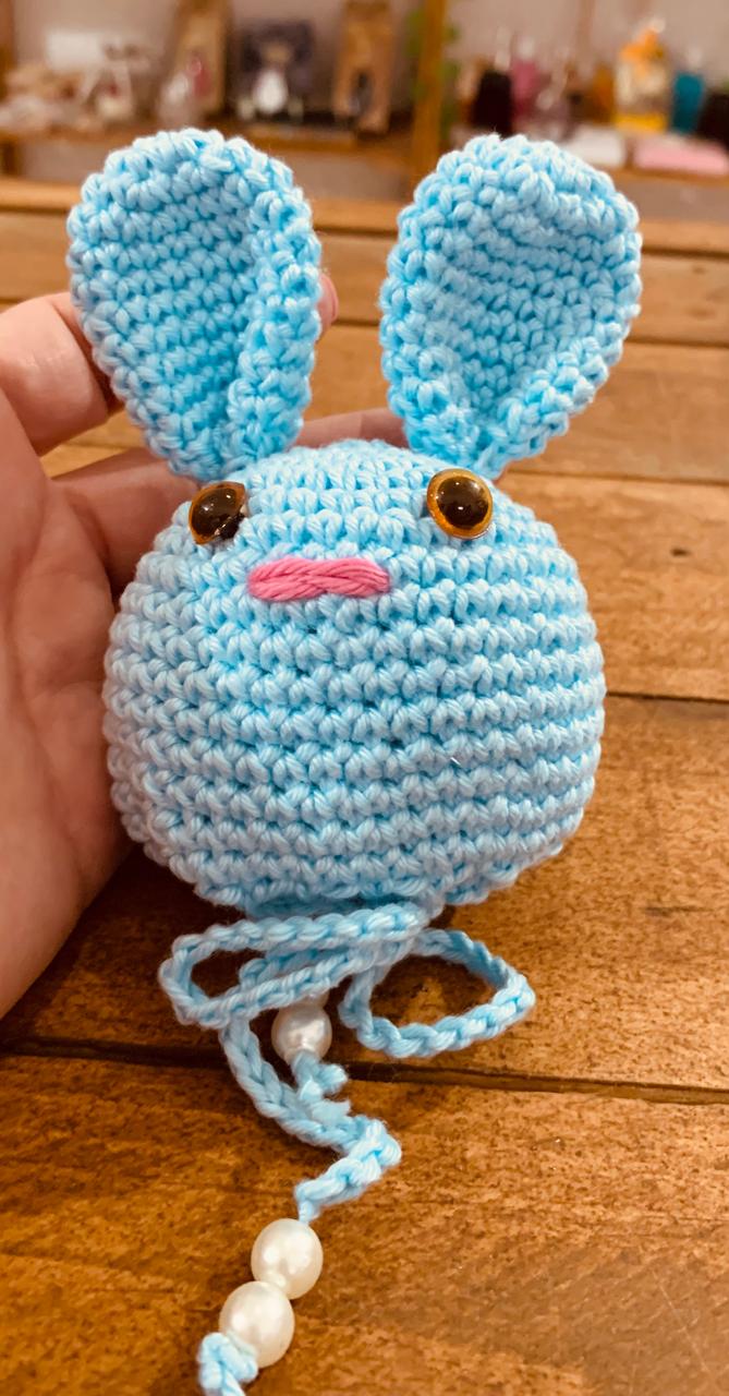 PORTA BOMBOM AMIGURUMI