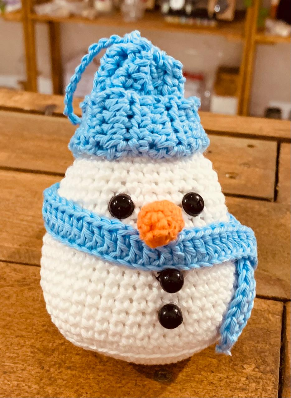 BONECO DE NEVE ENFEITE ÁRVORE NATAL