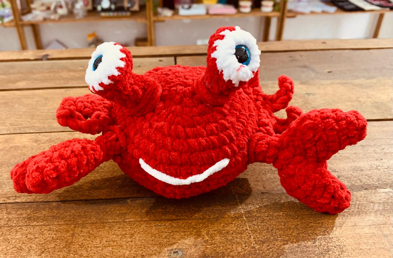 CARANGUEJO AMIGURUMI