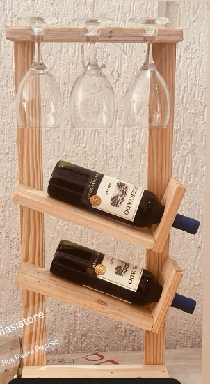 SUPORTE VINHO PAREDE