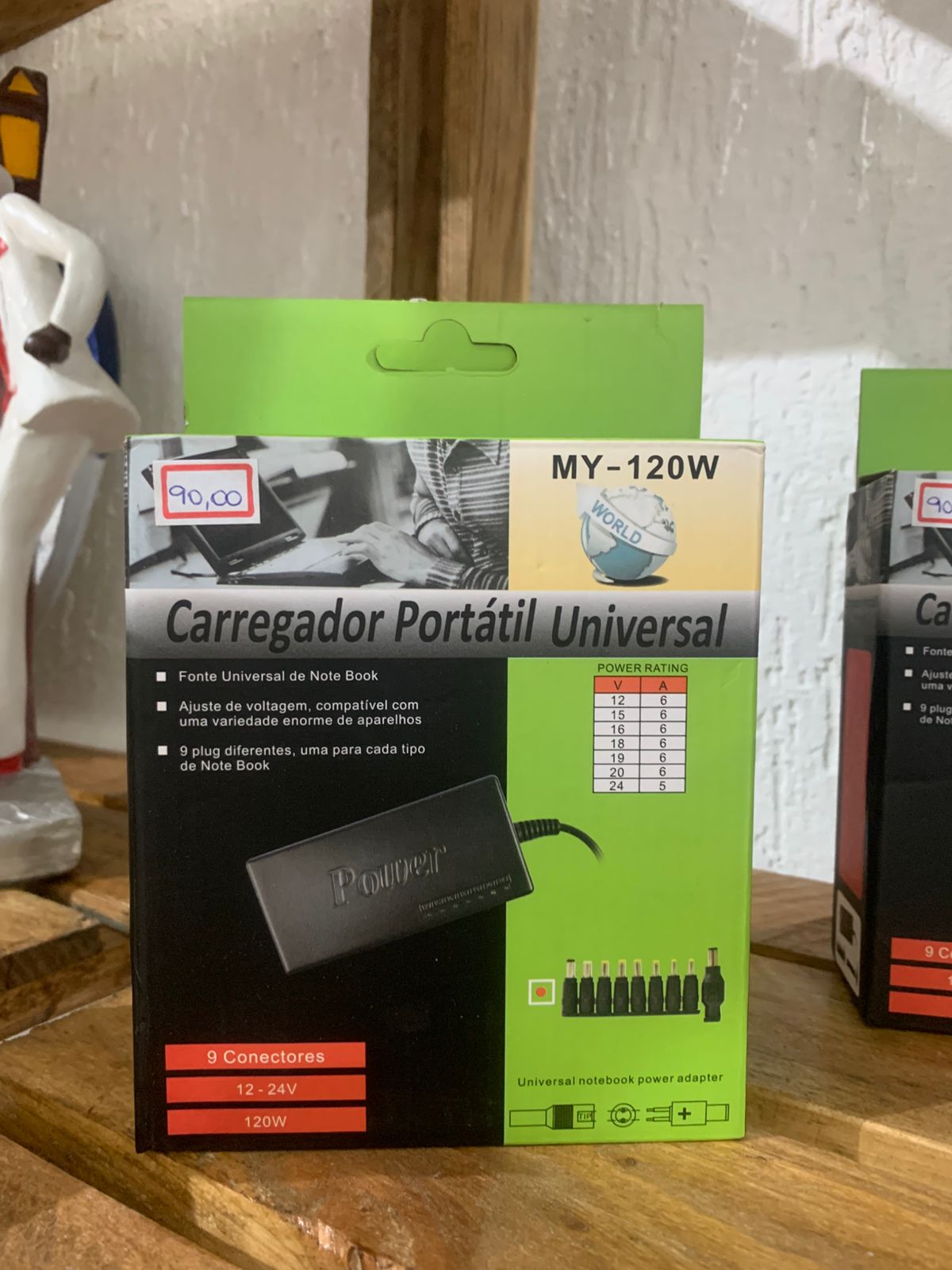 CARREGADOR PORTÁTIL UNIVERSAL