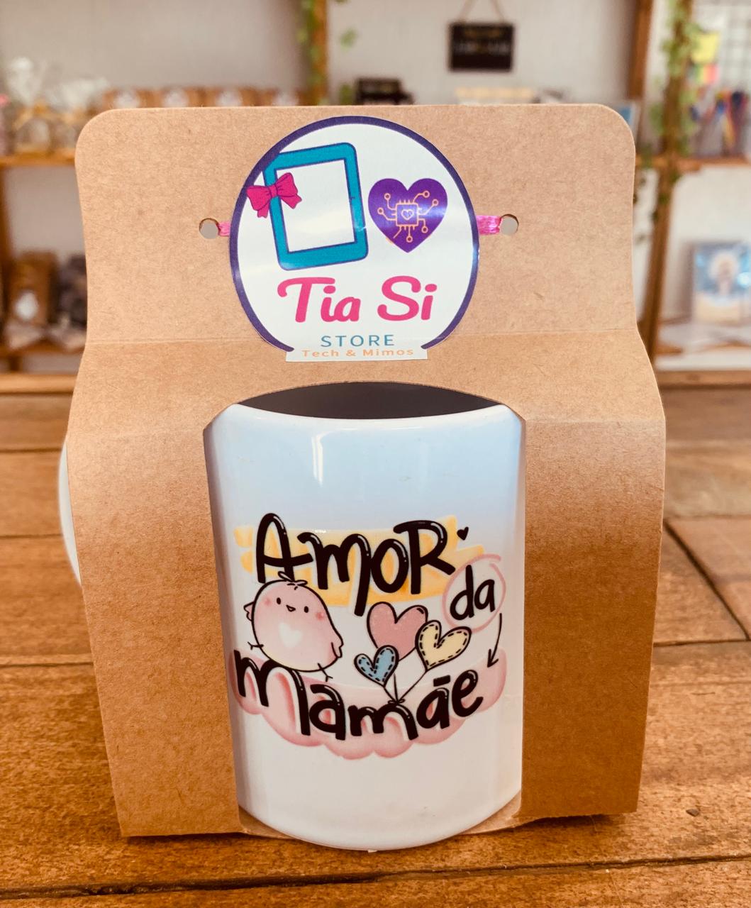 CANECA PORCELANA MÃES TIA SI