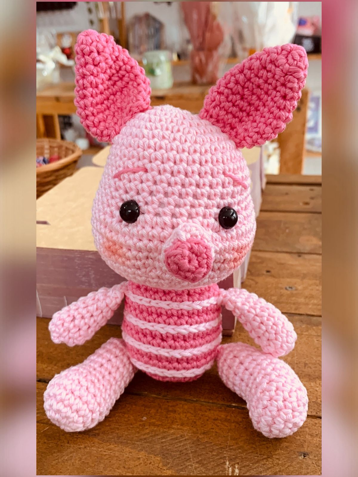LEITÃO AMIGURUMI