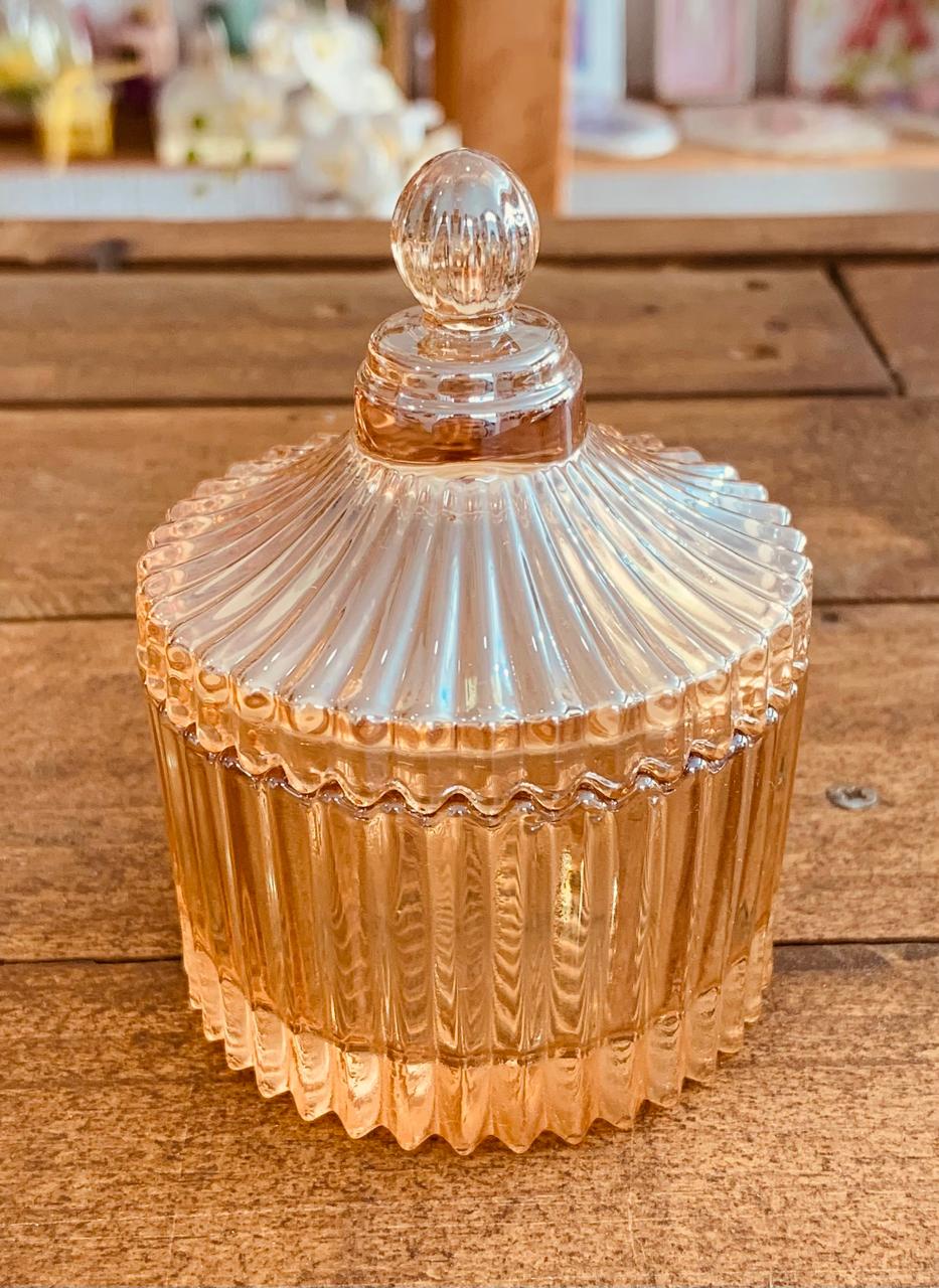 POTICHE CRISTAL AMBAR