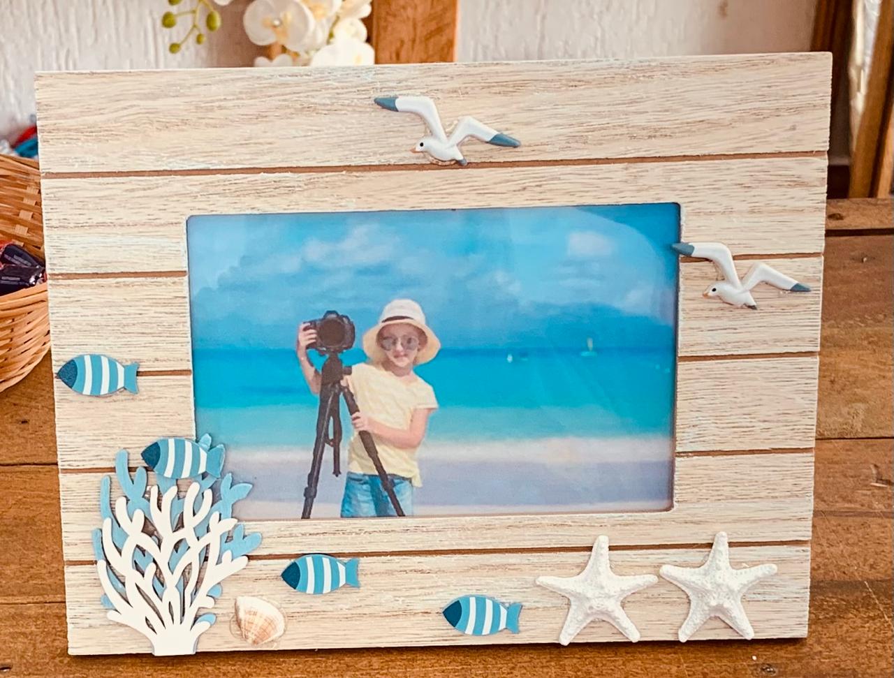 PORTA RETRATO MDF PRAIA