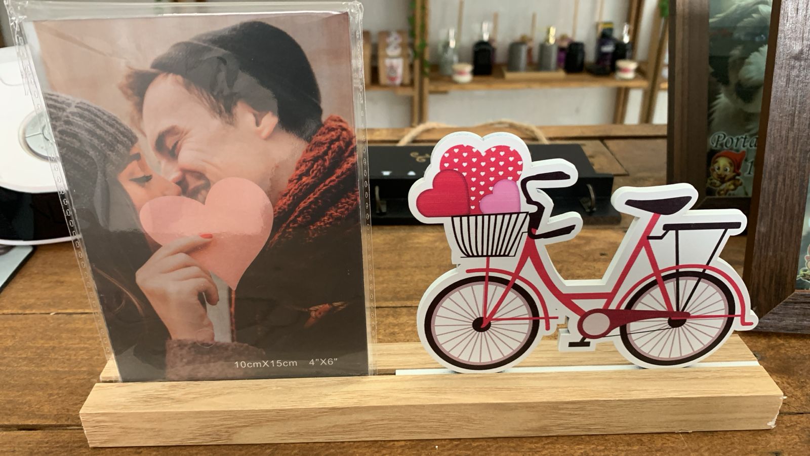 PORTA RETRATO BICICLETA