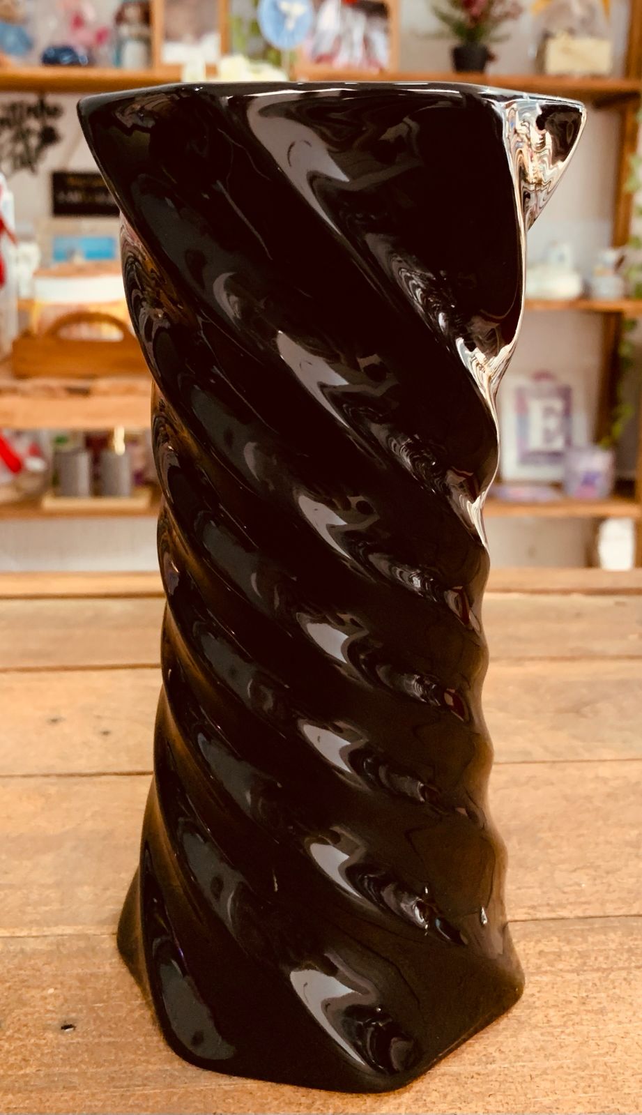 VASO PRETO 20 CM