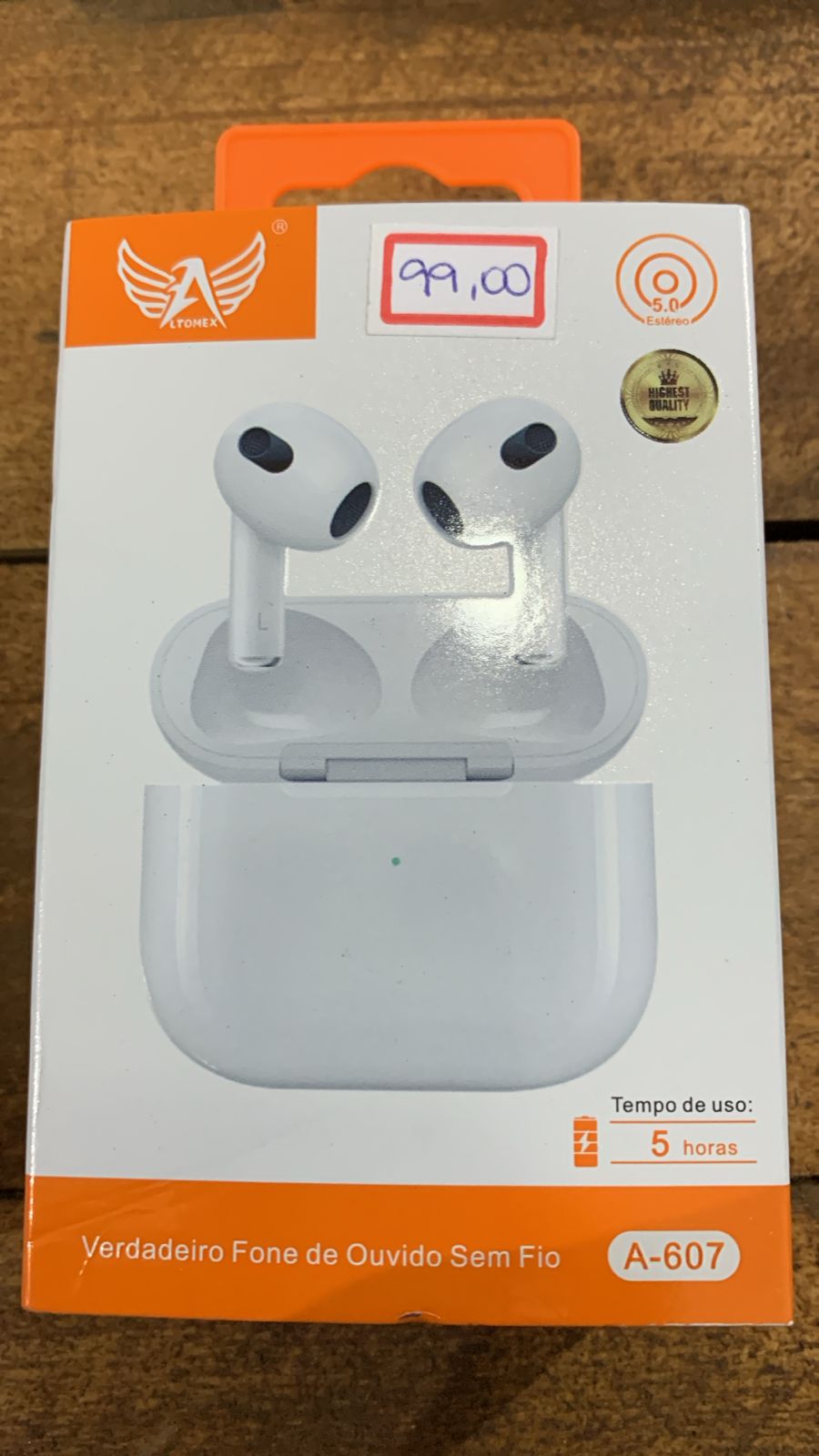 FONE DE OUVIDO SEM FIO